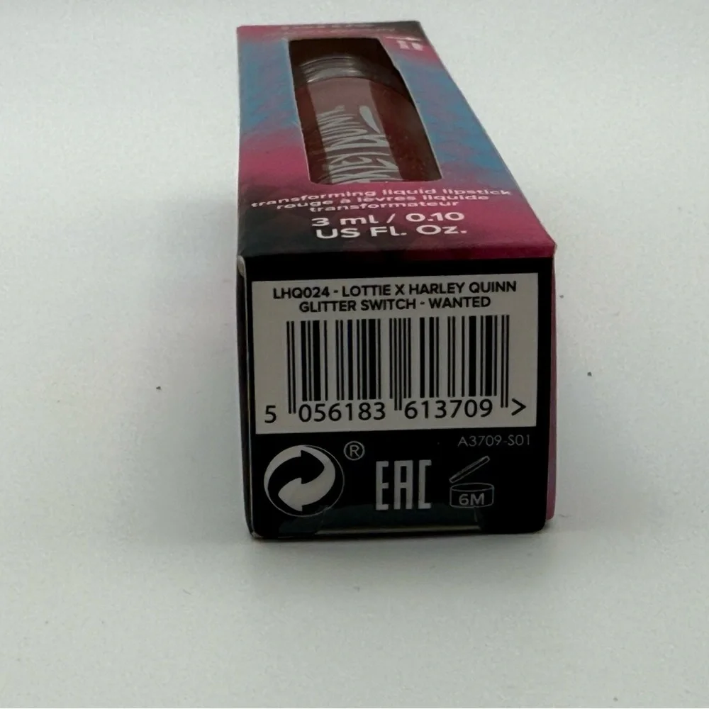 Lottie London x Harley Quinn Limited Edition Transforming Lipstick, Wanted
